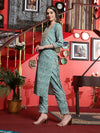 Ocean Mist Kurta Pant Dupatta Set