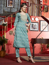 Ocean Mist Kurta Pant Dupatta Set