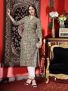 Fern Whisper Printed Cotton Kurta