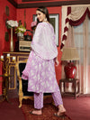 Petal SymphonyFloral Printed Kurta Pant Dupatta Set