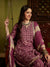Royal Orchid Purple Kurta Sharara with Dupatta Set