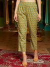 Whispering Meadows Printed Kurta Pant Dupatta Set