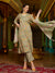 Sage SymphonyGreen Cotton Printed Kurta Pant Dupatta Set
