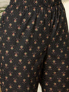 Gulzar Floral Printed Pure Cotton Top, Trousers & Shrug Co-Ord Set