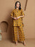 Abstract Printed Pure Cotton Tunic & Trousers Co-ord Set - BANDIA