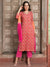 Floral Printed Gotta Patti Pure Cotton Straight Kurta with Trousers & Dupatta
