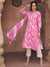 Ethnic Motifs Printed Sequined Pure Cotton Kurta with Trousers & Dupatta