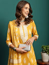 Amber Radiance Embroidered Pure Cotton Kurta Trouser With Dupatta