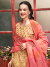 Marigold Muse Floral Printed Kurta Pant with Dupatta SetEthnic Wear for Women