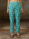 Aarini Printed Pure Cotton Tunic & Trousers Co-ord Set - BANDIA