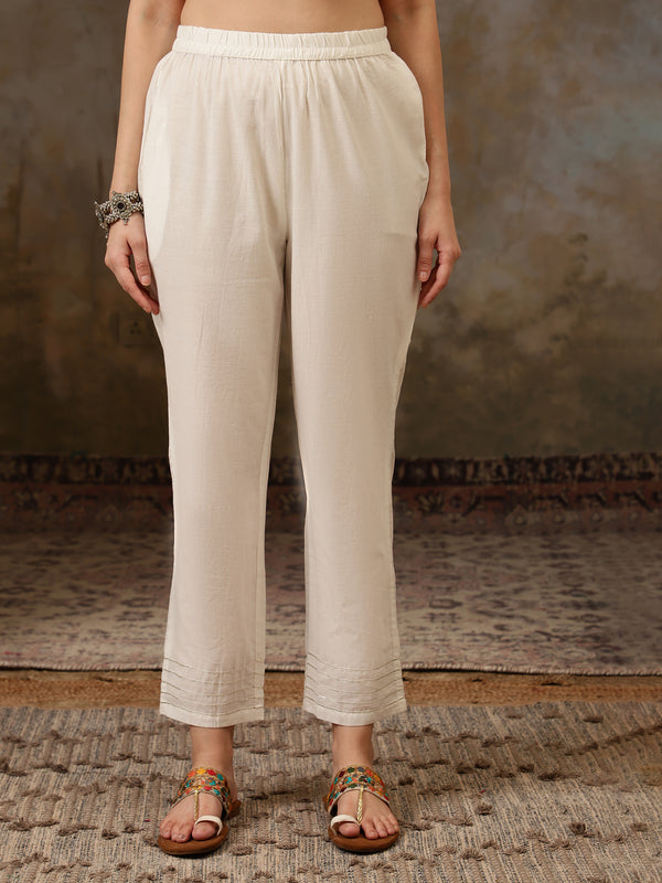 Sunehri Raag Bandhani Printed Pure Cotton Anarkali Kurta Set with Dupatta