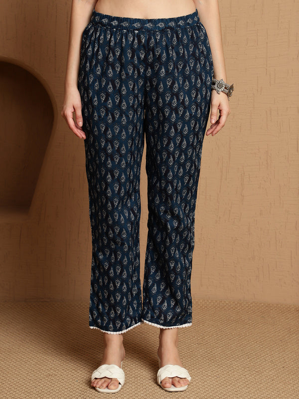 Deep Current Navy Blue Co-Ord Set