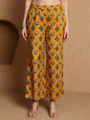 Abstract Printed Pure Cotton Tunic & Trousers Co-ord Set