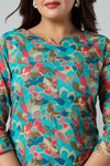 Emerald Blossom Luxe Co-Ord Set