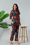 Midnight Pomegranate Luxe Co-Ord Set