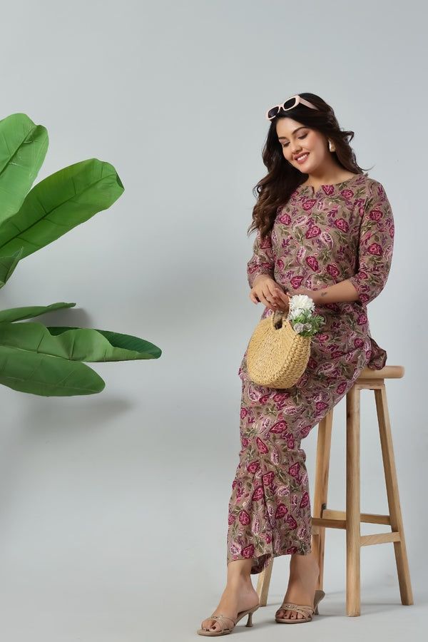 Rustic Petal Chic Co-Ord Set