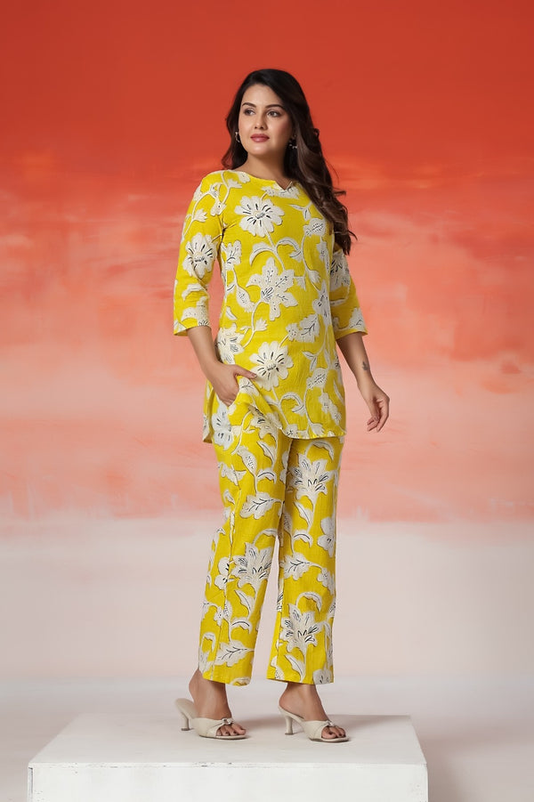 Golden Garden Luxe Co-Ord Set