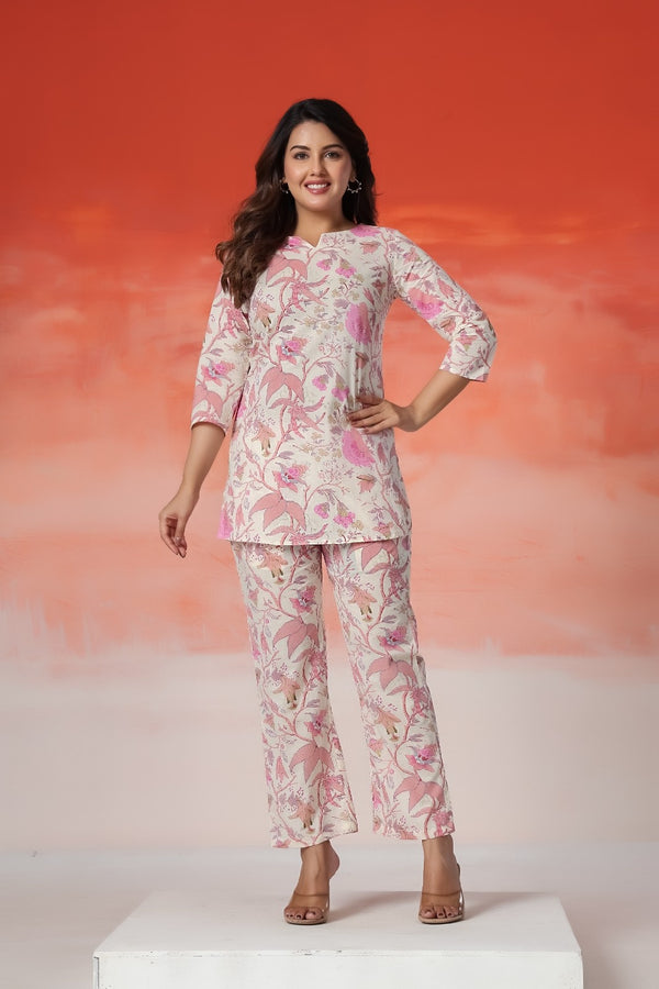 Rose Garden Luxe Co-Ord Set