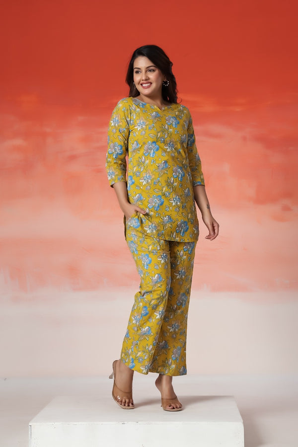 Lemon Blossom Chic Co-Ord Set