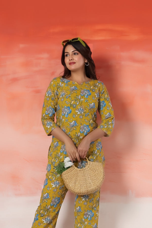 Lemon Blossom Chic Co-Ord Set