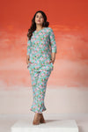 Sky Blossom Premium Co-Ord Set