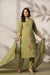 Olive Blossom – Premium Cotton Embroidered Kurta Pant with Dupatta Set