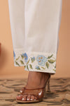 Celeste Bloom – Premium Cotton Flex Embroidered Shirt & Pant Co-Ord Set