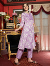 Petal SymphonyFloral Printed Kurta Pant Dupatta Set