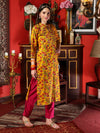 Amber Glow Printed Cotton Kurta