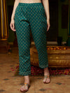 Leafsong Grace Floral Printed Kurta Pant with Dupatta Set