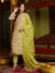 Mystic Yellow Floral Printed Kurta Pant with Dupatta Set Ethnic Wear for Women