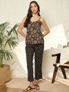 Gulzar Floral Printed Pure Cotton Top, Trousers & Shrug Co-Ord Set