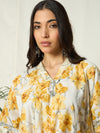 Mehira Floral Printed Cotton Tunic & Trouser Co-ord Set