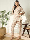 Naira Meadow Floral Printed Tunic & Trouser Co-Ord Set
