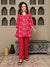 Sarini Printed Pure Cotton Tunic & Trousers Co-ord Set