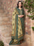 Verdant Bloom Green Floral Printed Kurta Pant with Dupatta Set Elegant Ethnic Wear for Women