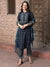 Sky Sonata Floral Printed Kurta Pant Dupatta Set