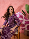 Desert Dream Bandhej Printed Cotton Kurta with Trouser & Dupatta