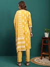 Amber Radiance Embroidered Pure Cotton Kurta Trouser With Dupatta