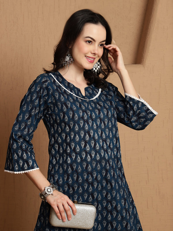 Deep Current Navy Blue Co-Ord Set