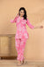 Pink Blossom – Pure Cotton Floral Printed Co-Ord Set for Women
