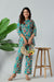 Emerald Blossom Luxe Co-Ord Set