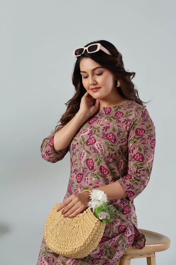 Rustic Petal Chic Co-Ord Set