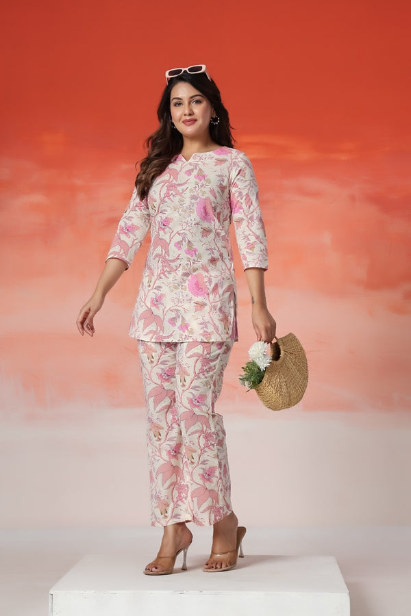 Rose Garden Luxe Co-Ord Set