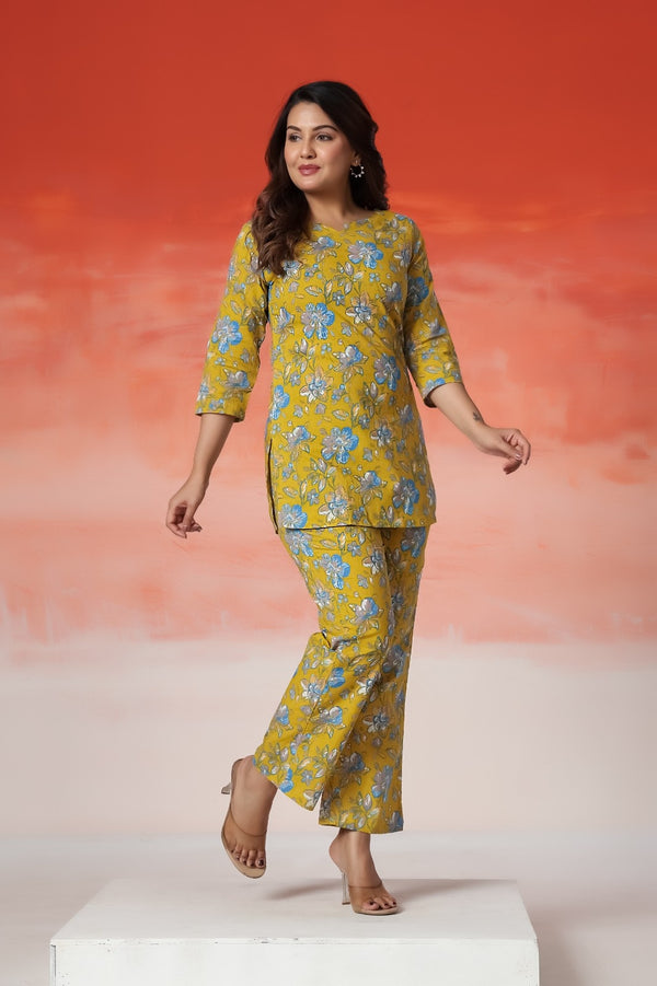 Lemon Blossom Chic Co-Ord Set