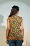 Emerald Garden Peplum Top