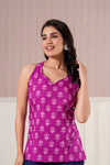 Royal Orchid Cotton Top
