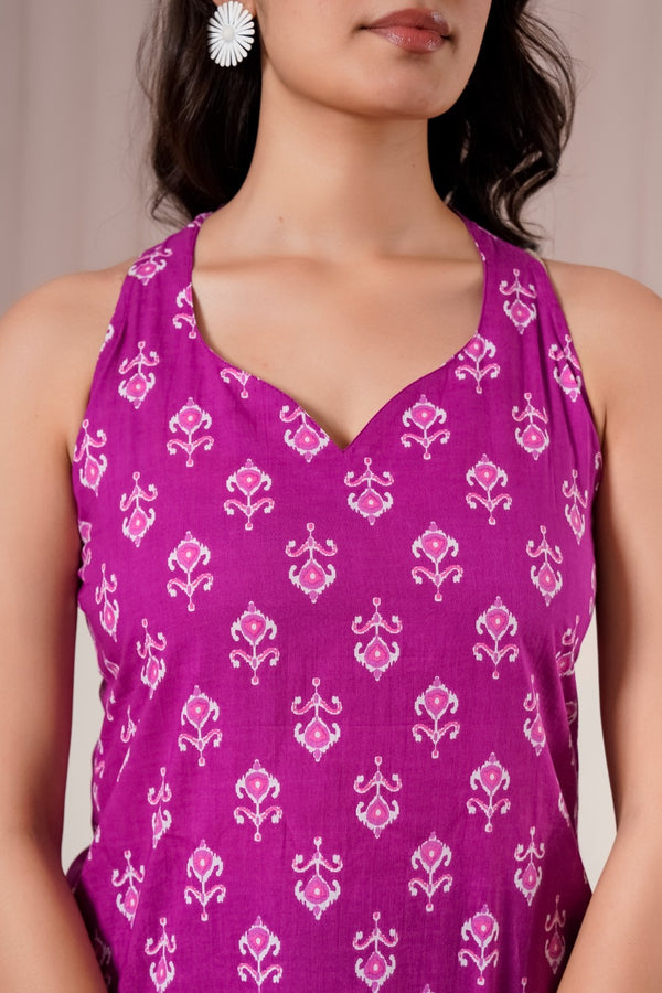 Royal Orchid Cotton Top