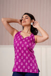 Royal Orchid Cotton Top