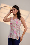 Rose Whisper Designer Top